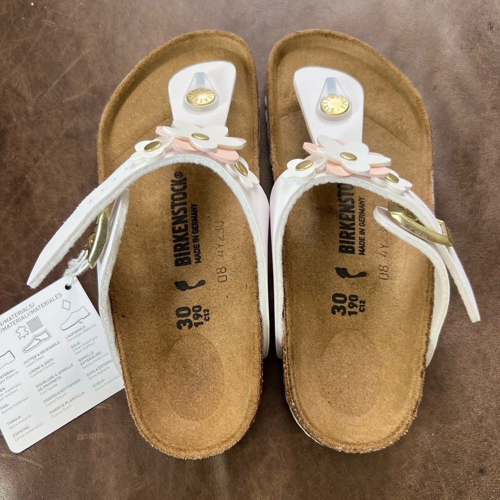 Birkenstock Gizeh flower kids sandals new